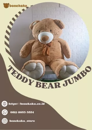 LANGSUNG PRODUSEN, 0812 - 8053 - 3554, Toko Boneka Teddy