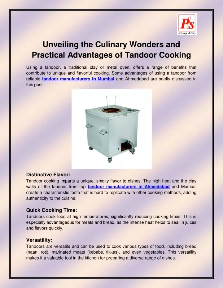 unveiling the culinary wonders and practical