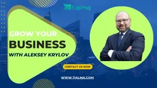 Maximize Your Business's Financial Potential with ALEKSEY KRYLOV