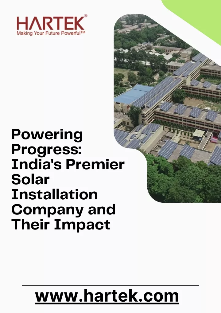 powering progress india s premier solar