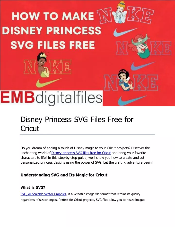 disney princess svg files free for cricut
