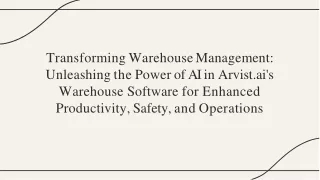transforming warehouse management unleashin