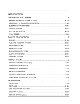 CASE IH 7010 Combine Service Repair Manual