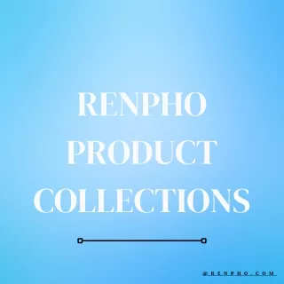 Renpho Product Collections