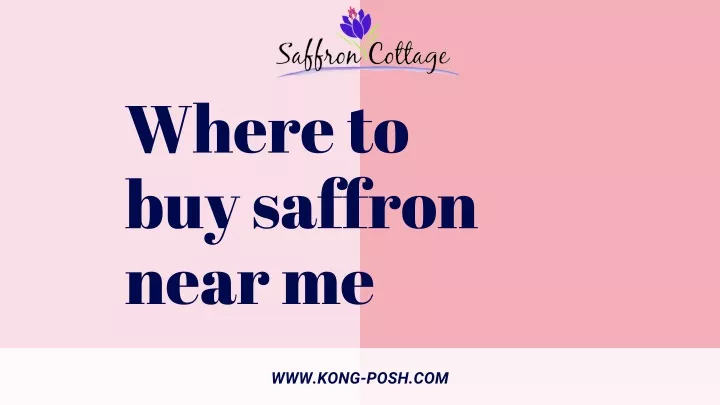 where to buy saffron near me