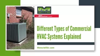 Commercial HVAC Systems Explained Everything You Need to Know