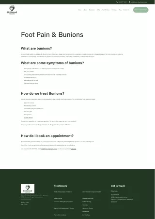 Birdwood Podiatry: Foot Pain & Bunions Solutions in Blue Mountains