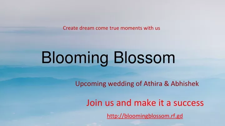 blooming blossom
