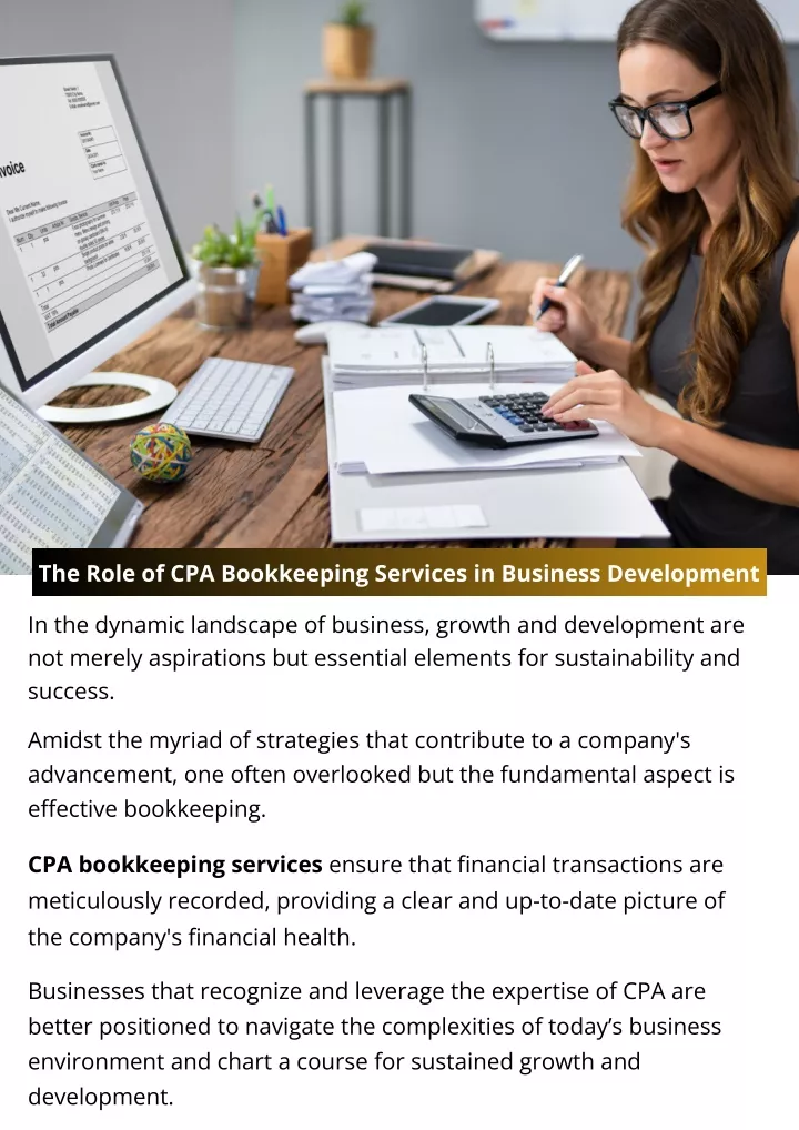 the role of cpa bookkeeping services in business