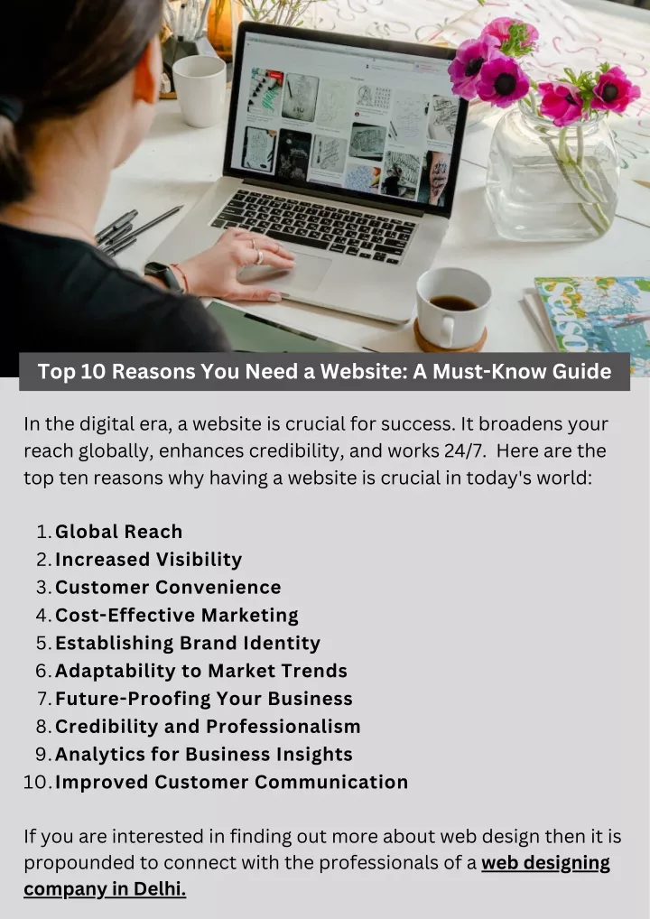 top 10 reasons you need a website a must know