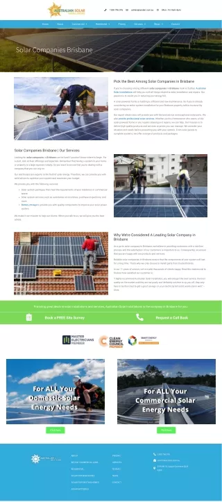 Solar Companies Brisbane