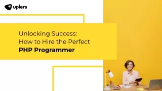 Hire PHP Programmer