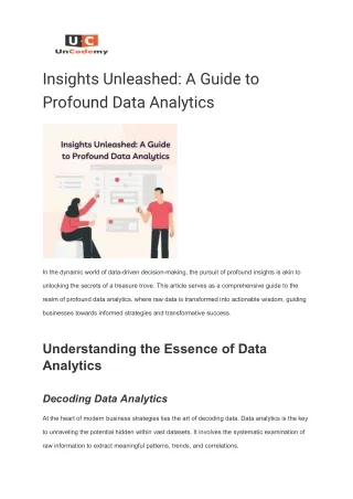 Insights Unleashed_ A Guide to Profound Data Analytics