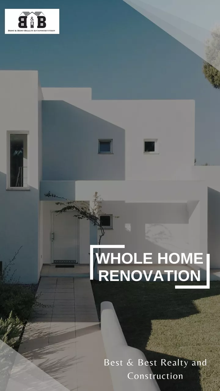 whole home renovation