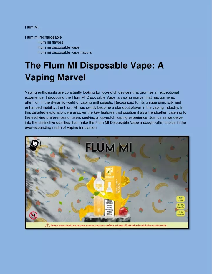 flum mi flum mi rechargeable flum mi flavors flum