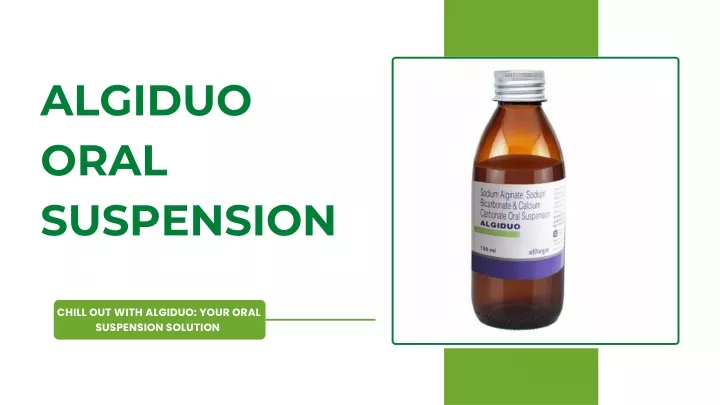 algiduo oral suspension