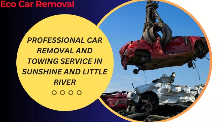 professional car removal and towing service