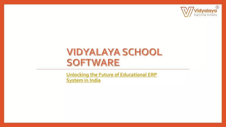 vidyalaya school software