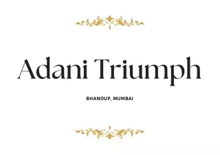 adani triumph