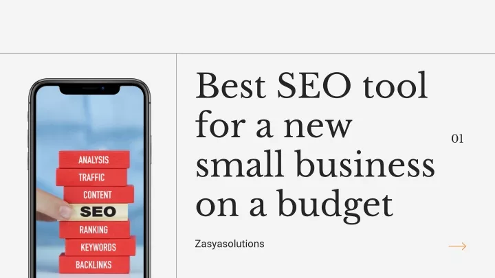 best seo tool for a new small business on a budget