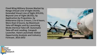 Fixed Wing Military Drones Market PDF