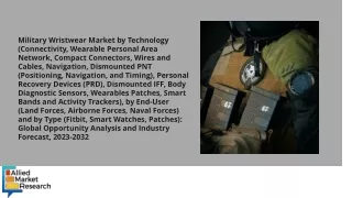 Military Wristwear Market PDF
