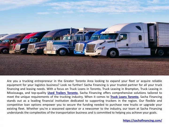are you a trucking entrepreneur in the greater