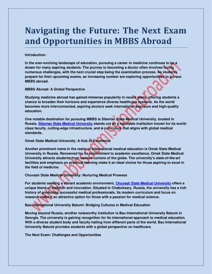 PPT - Navigating the Future The Next Exam and Opportunities in MBBS Abroad.pdf (1) PowerPoint 