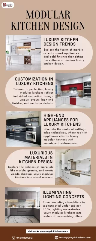 modular kitchen design