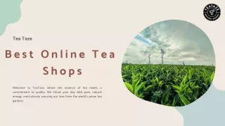Unveiling the Finest Brews: A Guide to the Best Online Tea Shops
