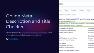 Online-Meta-Description-and-Title-Checker