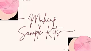 Makeup Sample Kits For Small Businesses