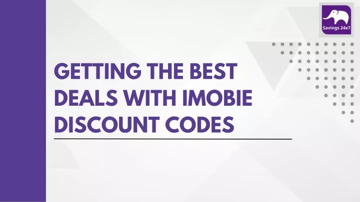 getting the best deals with imobie discount codes