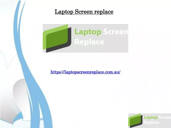 laptop screen replace