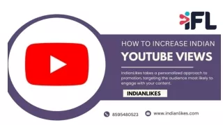 How to Increase Indian YouTube Views - IndianLikes