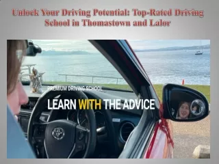 Unlock Your Driving Potential Top-Rated Driving School in Thomastown and Lalor