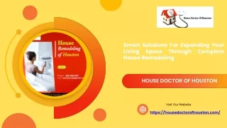 Smart Solutions For Expanding Your Living Space Through Complete House Remodeling