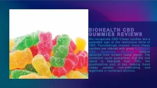 BioHealth CBD Gummies Reviews