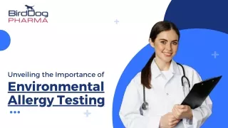 Unveiling the Importance of Environmental Allergy Testing