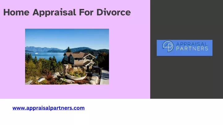 home appraisal for divorce
