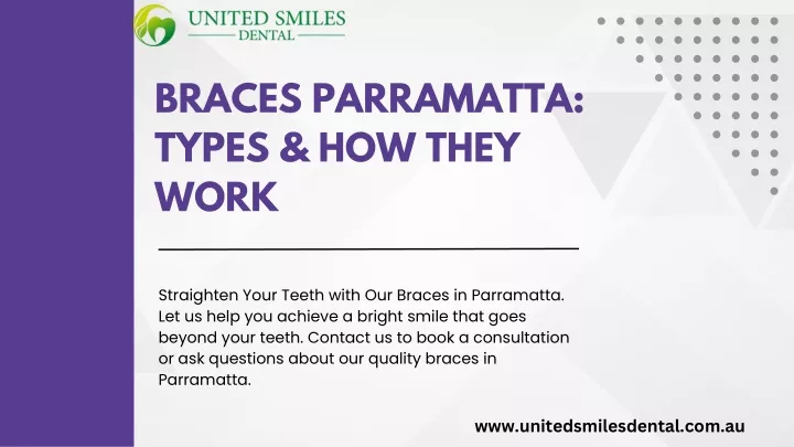braces parramatta types how they work
