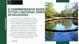 The 5 National Parks In Oklahoma - The wonder vista