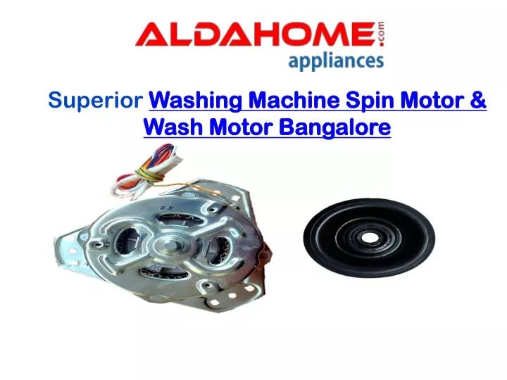 superior washing machine spin motor wash motor