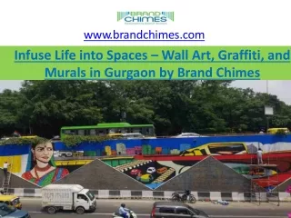 Infuse Life into Spaces – Wall Art, Graffiti, and Murals in Gurgaon