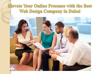 Elevate Your Online Presence with the Best Web Design Company in Dubai