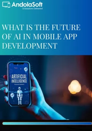 Impact of AI on Modern Mobile App Development