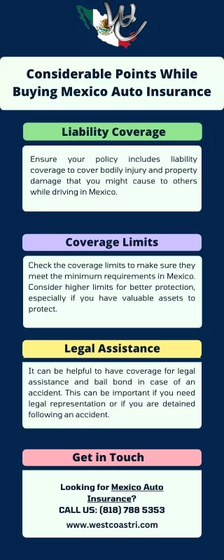 considerable points while buying mexico auto
