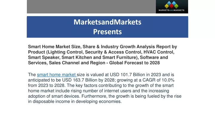 marketsandmarkets presents