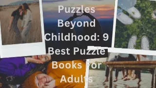 Puzzles Beyond Childhood 9 Best Puzzle Books For Adults