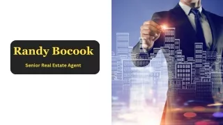 Randy Bocook Senior Real Estate Agent